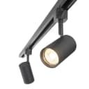 Qazqa Schienensystem Jeana 3-flammig Schwarz LED WiFi Bild 3