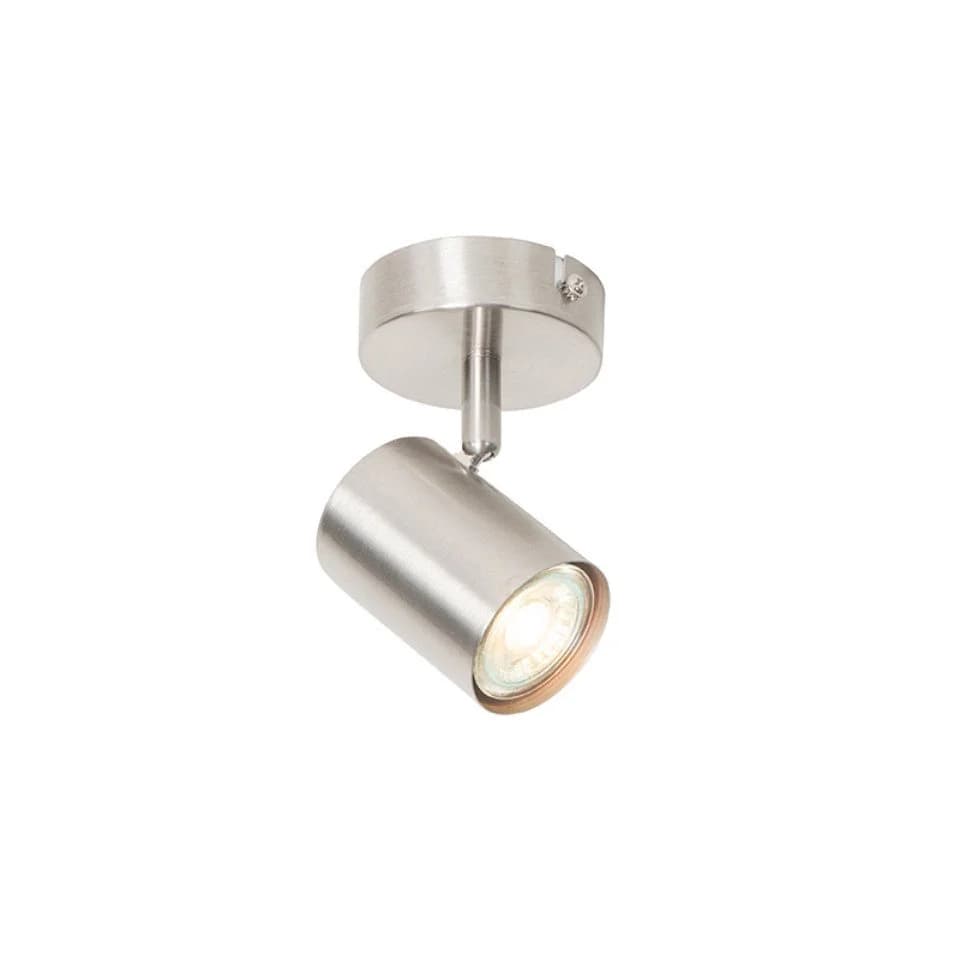 QAZQA LED Aufbaustrahler Jeana Stahl Modern - Bild 2