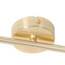 Qazqa LED Aufbaustrahler Jeana 2-flammig GU10 Messing Modern Bild 5