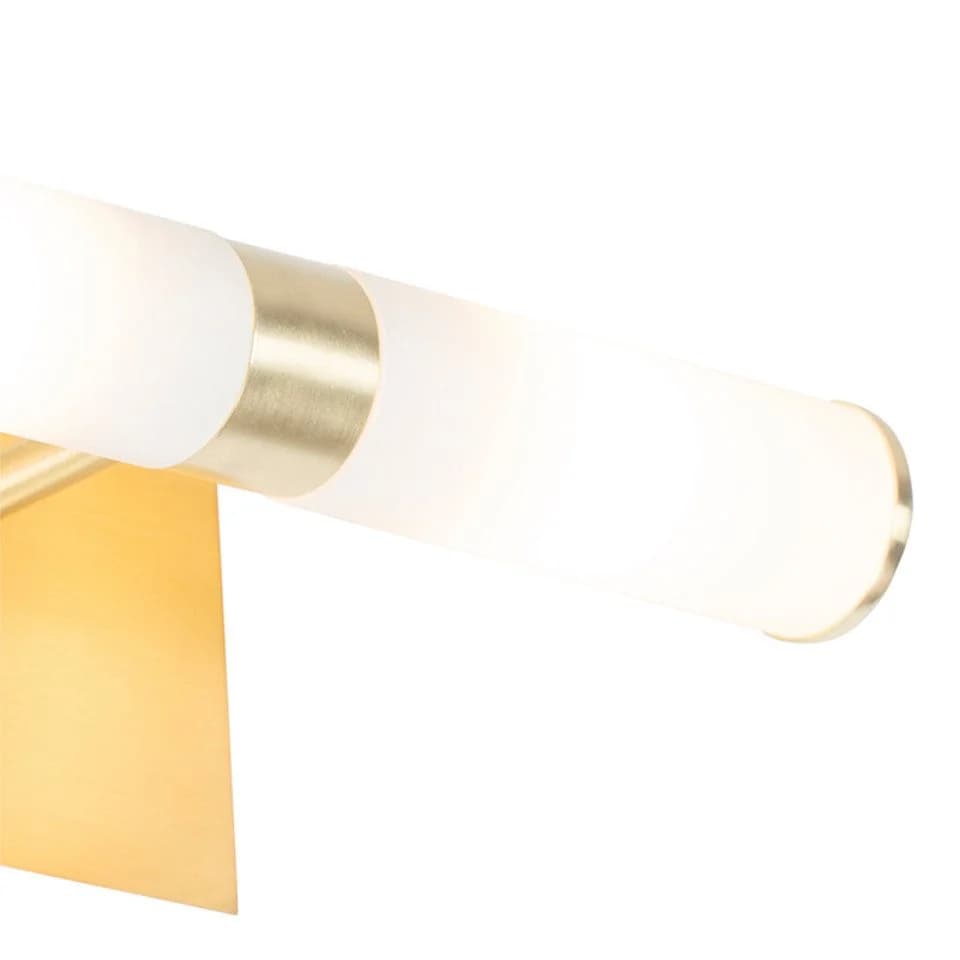 Qazqa Wandleuchte Bath Gold 2-flammig - Bild 4
