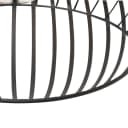 Qazqa Pendelleuchte Saffira Schwarz Modern Aluminium 1-flammig Bild 5