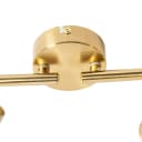 Qazqa LED Aufbaustrahler Vidro Rosa Art Deco 4-flammig E14 Bild 4