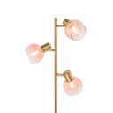 Qazqa Stehlampe Vidro Rosa Art Deco Stahl 3-flammig E14 Bild 5