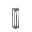 QAZQA LED Solarleuchte Sonne Dimmbar Grau Aluminium Modern Bild 2