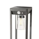 QAZQA LED Solarleuchte Sonne Dimmbar Grau Aluminium Modern Bild 4