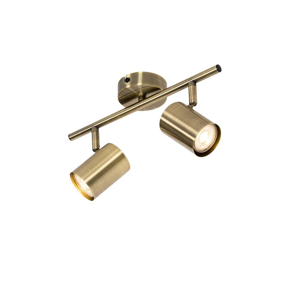 Qazqa LED Aufbaustrahler Jeana GU10 Bronze Stahl Modern - Bild 5
