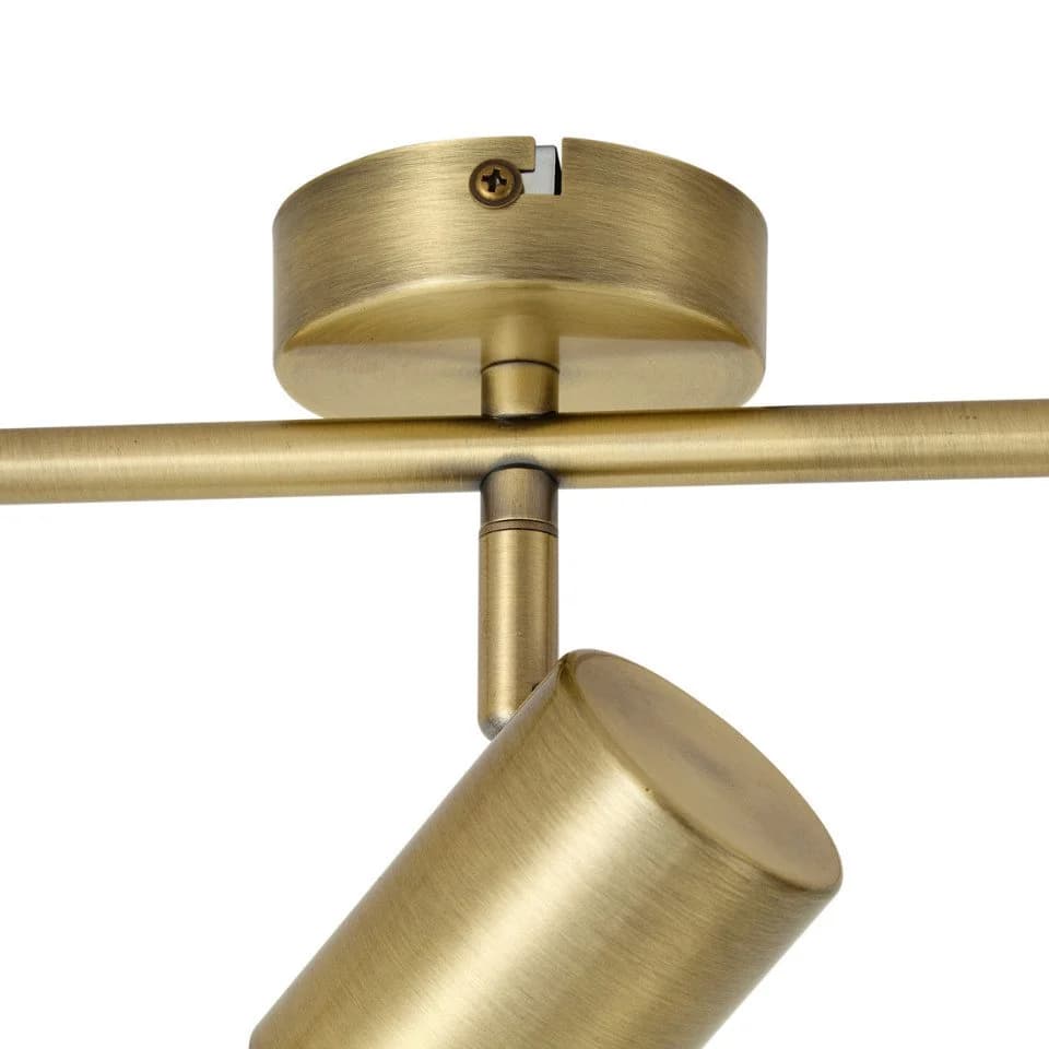 Qazqa LED Aufbaustrahler Jeana GU10 Bronze Stahl Modern - Bild 3