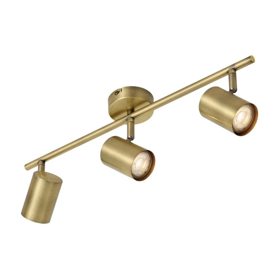 Qazqa LED Aufbaustrahler Jeana GU10 Bronze Stahl Modern - Bild 4