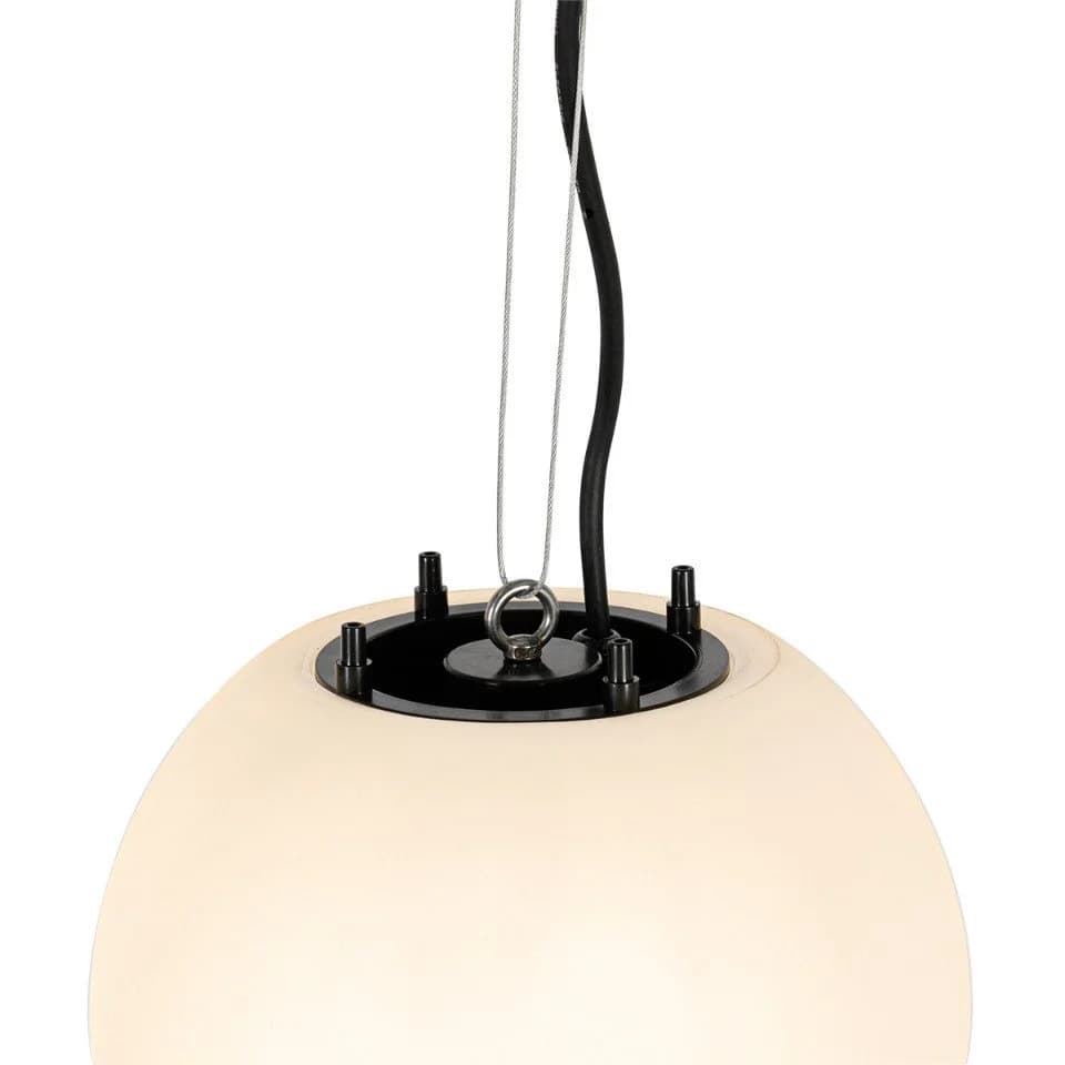 Qazqa Außen-Stehlampe Nura Weiß Kunststoff E27 Dimmbar - Bild 5