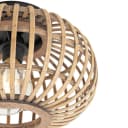 Qazqa Deckenleuchte Amira E27 Bambus Orientalisch Naturel Bild 1