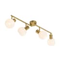 Qazqa LED Aufbaustrahler Anouk, 4-flammig, Gold, Art Deco Bild 4