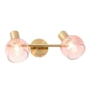 Qazqa LED Aufbaustrahler Vidro Rosa Dimmbar Art Deco Bild 5