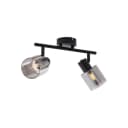 QAZQA LED Aufbaustrahler Cilin Schwarz Metall Modern Bild 2