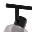 QAZQA LED Aufbaustrahler Cilin Schwarz Metall Modern Bild 3