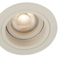 Qazqa LED Einbaustrahler Chuck Beige Aluminium GU10 Modern Bild 1