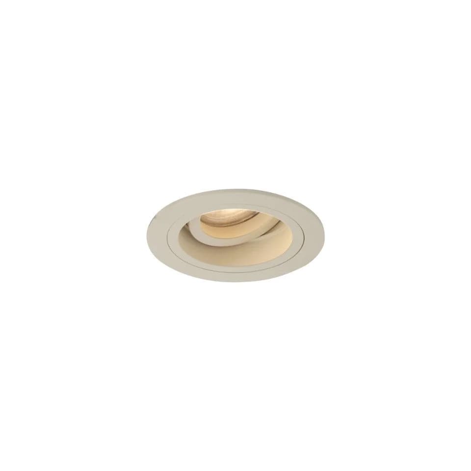 Qazqa LED Einbaustrahler Chuck Beige Aluminium GU10 Modern - Bild 2