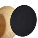 Qazqa Wandleuchte Sunrise Schwarz Gold LED Dimmbar Modern Bild 1