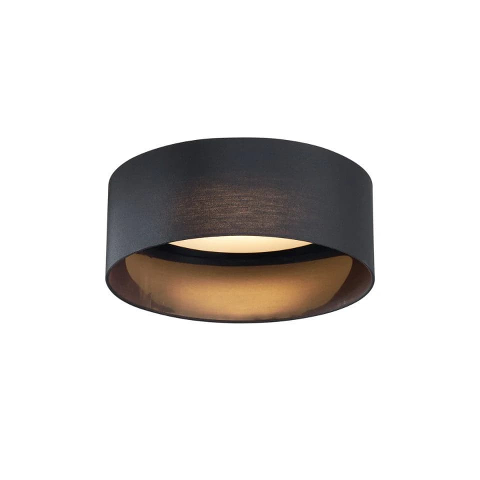 Qazqa Deckenleuchte Sue Schwarz Transparent LED Dimmbar - Bild 2