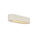 Qazqa Wandleuchte Plaster Beige Skandinavisch Gips 2-flammig Bild 2