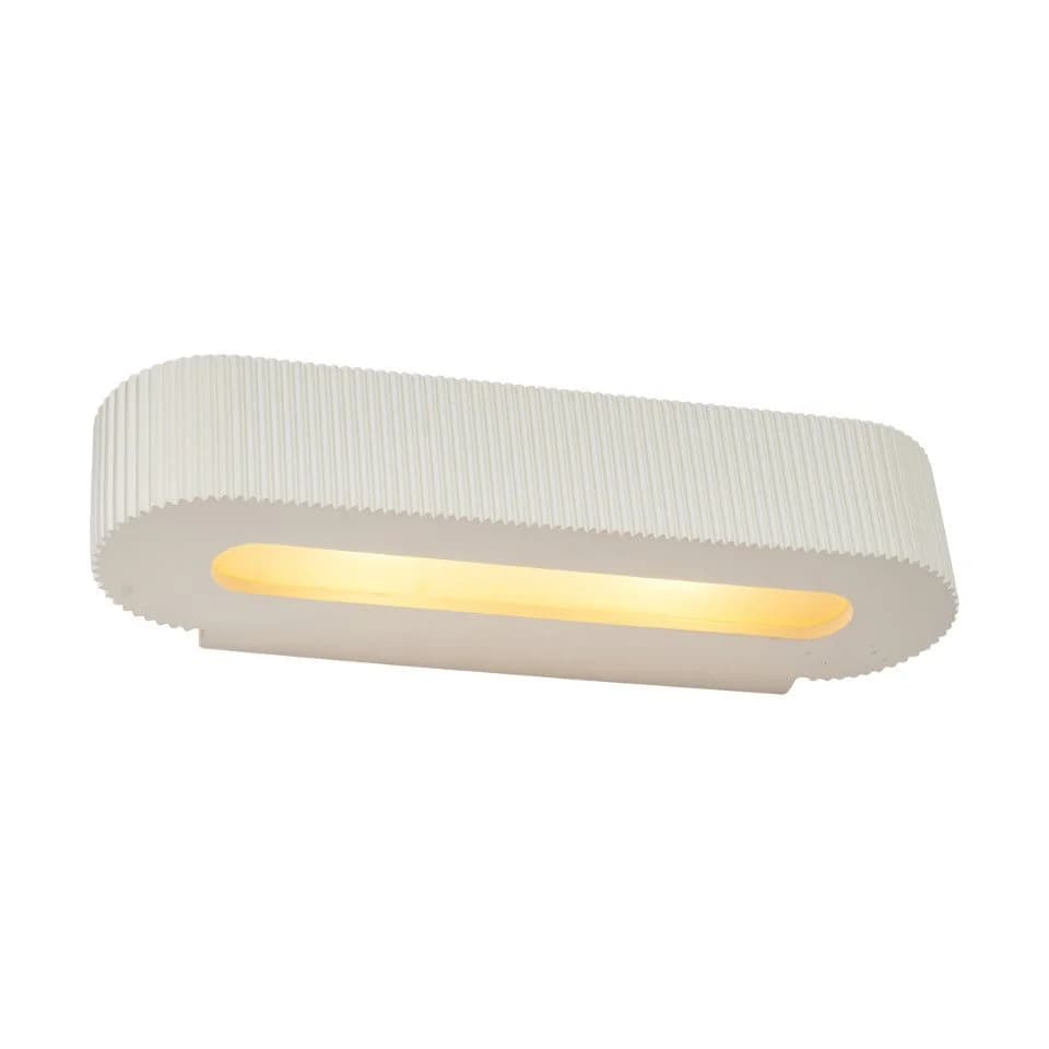 Qazqa Wandleuchte Plaster Beige Skandinavisch Gips 2-flammig - Bild 4