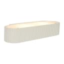 Qazqa Wandleuchte Plaster Beige Skandinavisch Gips 2-flammig Bild 5
