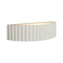 Qazqa Wandleuchte Plaster Weiß Gips Skandinavisch E14 Bild 5