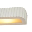 Qazqa Wandleuchte Plaster, Beige, Skandinavisch, Gips, 2-flammig Bild 3