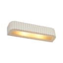 Qazqa Wandleuchte Plaster, Beige, Skandinavisch, Gips, 2-flammig Bild 4