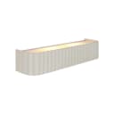 Qazqa Wandleuchte Plaster, Beige, Skandinavisch, Gips, 2-flammig Bild 5
