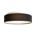 QAZQA Deckenleuchte Flat Drum Schwarz Dimmbar LED Bild 4