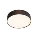 QAZQA Deckenleuchte Flat Drum Schwarz Dimmbar LED Bild 5