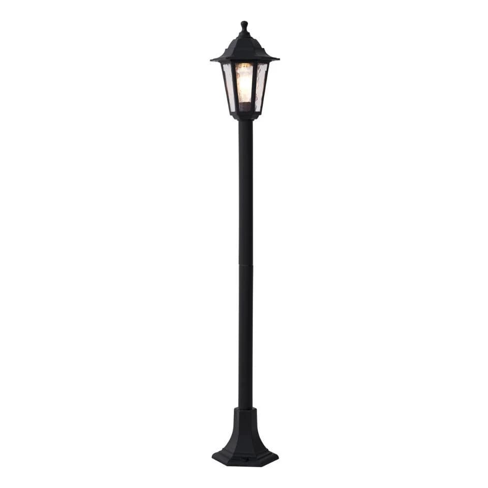 Qazqa Außen-Stehlampe New Haven Schwarz E27 - Bild 2