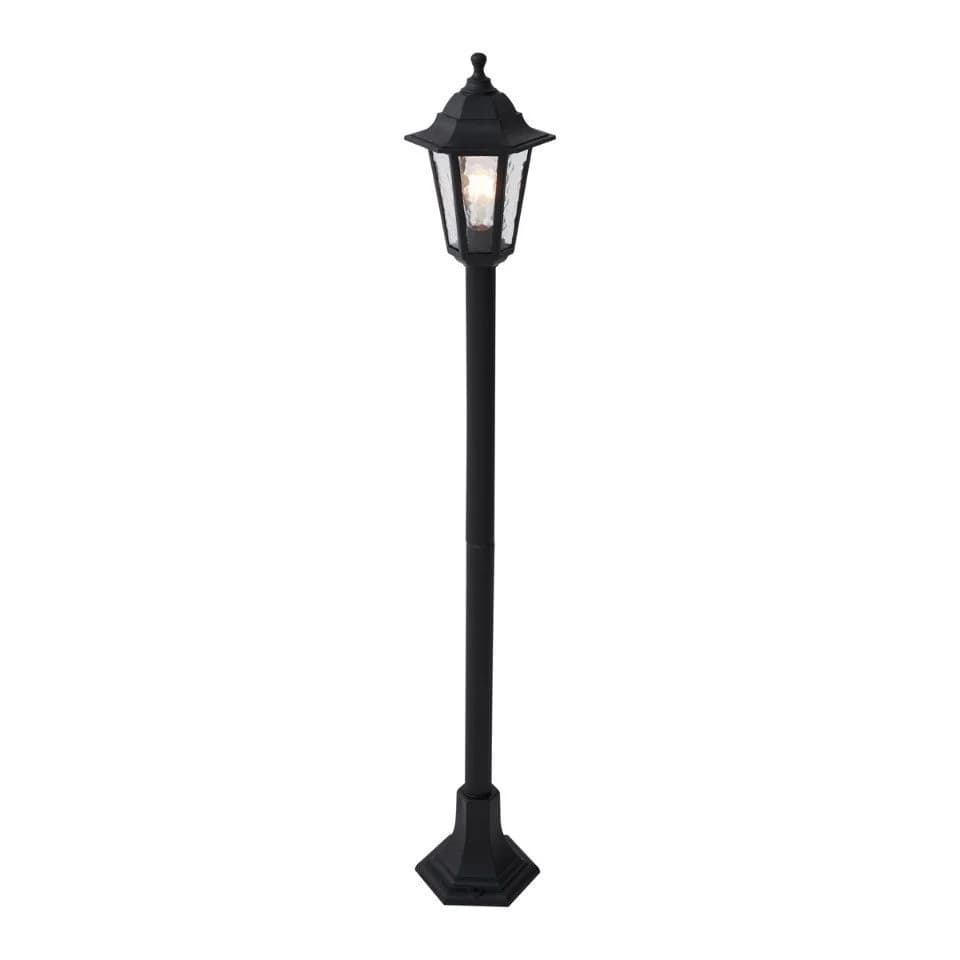 Qazqa Außen-Stehlampe New Haven Schwarz E27 - Bild 5