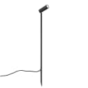 Qazqa Gartenstrahler Carl Schwarz Aluminium LED Bild 2