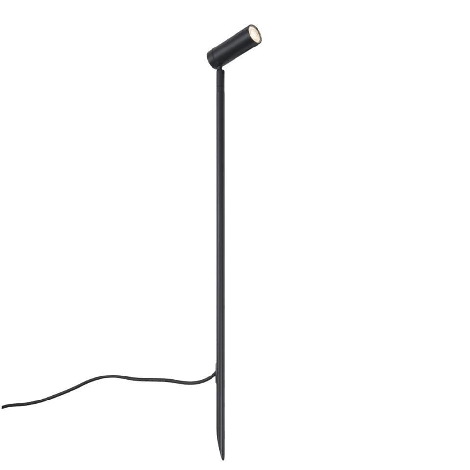 Qazqa Gartenstrahler Carl Schwarz Aluminium LED - Bild 2