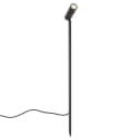 Qazqa Gartenstrahler Carl Schwarz Aluminium LED Bild 4
