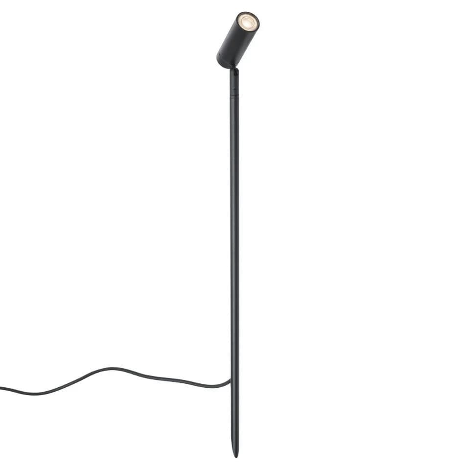 Qazqa Gartenstrahler Carl Schwarz Aluminium LED - Bild 4