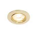 QAZQA LED Einbaustrahler Edu Set 12-tlg. Messing Modern Bild 5
