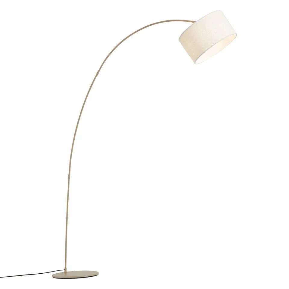 QAZQA Vinossa Bogenlampe Beige Modern Stahl - Bild 4