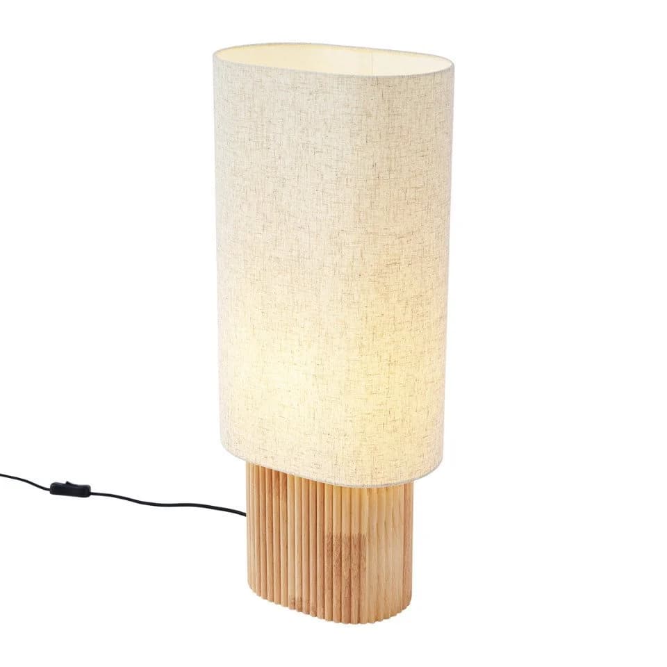 Qazqa Stehlampe Lamel, 70 cm, Holz, Japandi - Bild 5