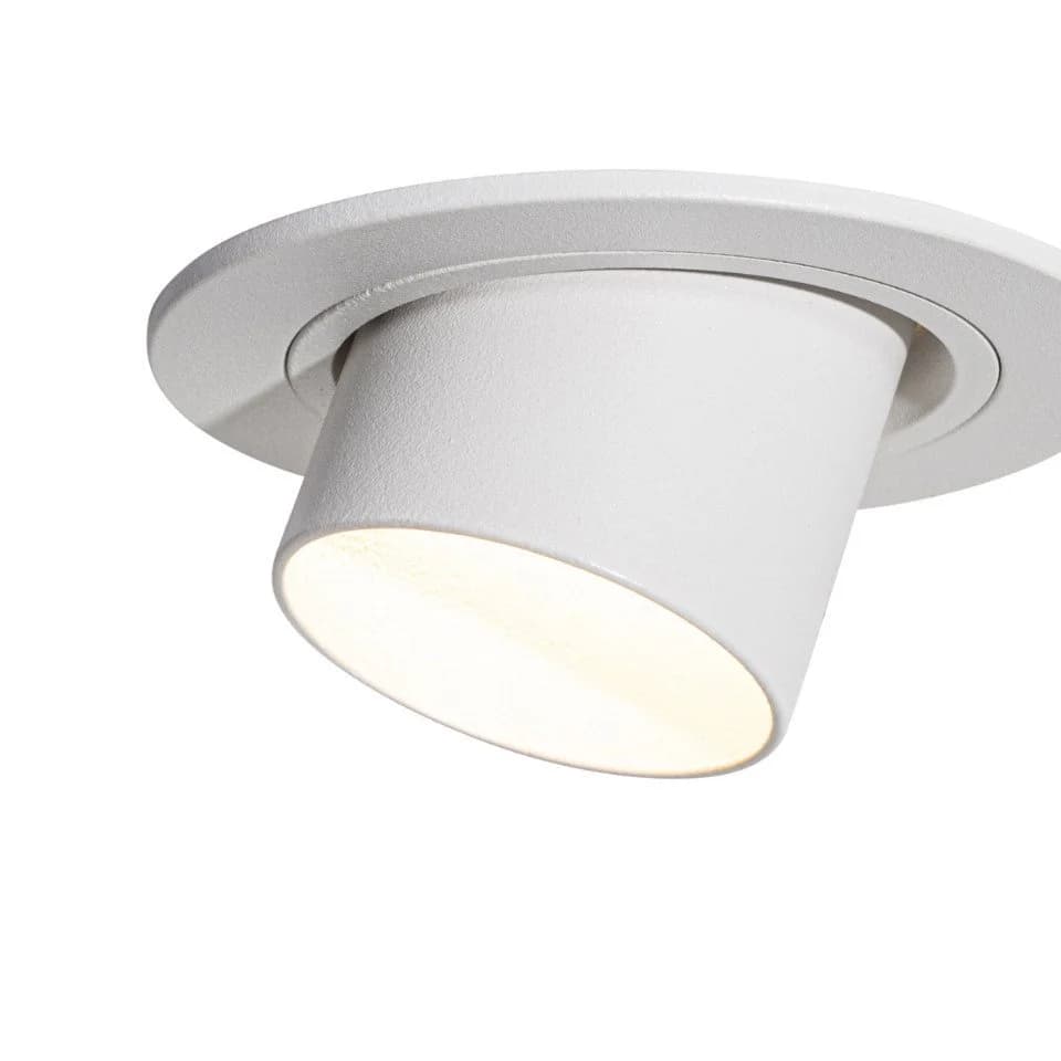 Qazqa LED Einbaustrahler Installa Set 6-teilig Weiß Aluminium Modern