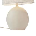 Qazqa Tischleuchte Timo Beige Japandi Kunststoff Bild 3