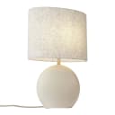 Qazqa Tischleuchte Timo Beige Japandi Kunststoff Bild 4