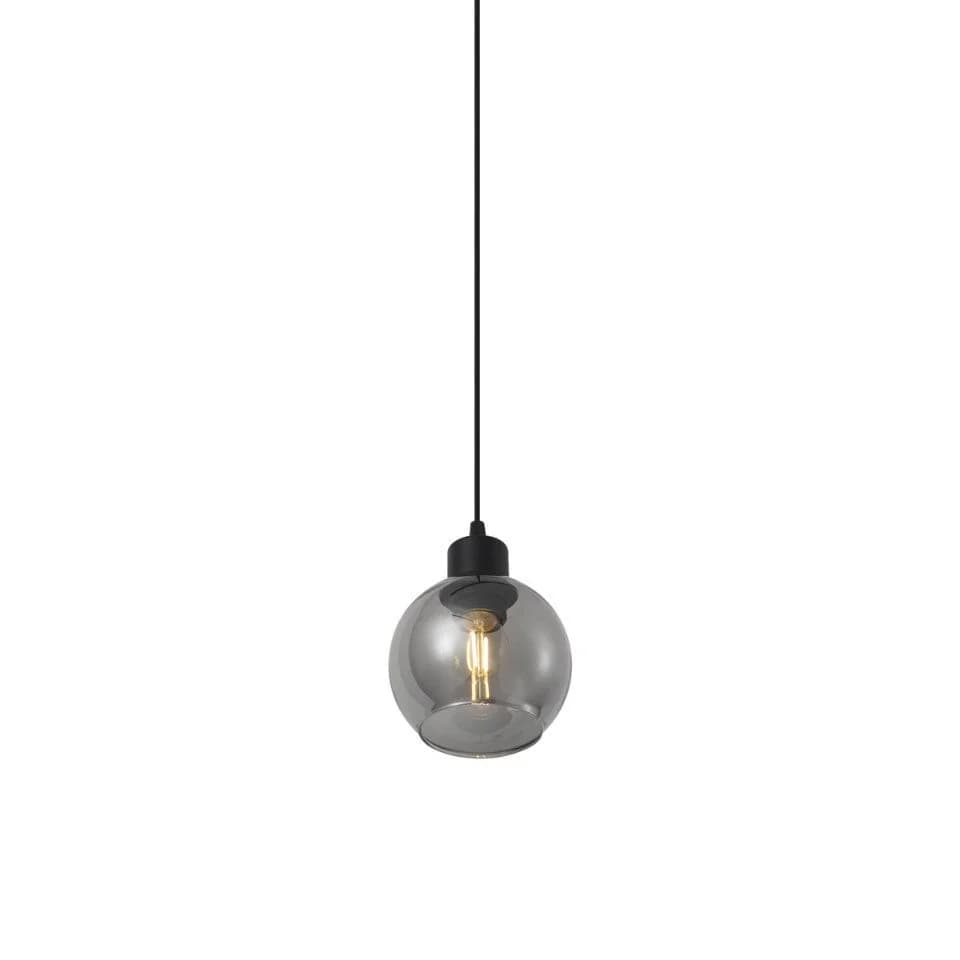 Qazqa Iconic Lava Deckenstrahler 1-flammig Schwarz Modern Glas - Bild 5
