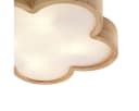 Qazqa Deckenleuchte Lucille Braun Holz 4-flammig Bild 3