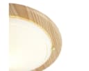 Qazqa Deckenleuchte Mesiac E27 Natur Gold Metall Bild 3