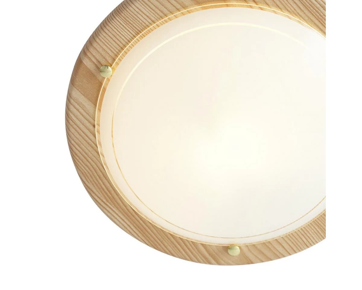 Qazqa Deckenleuchte Mesiac E27 Natur Gold Metall - Bild 5