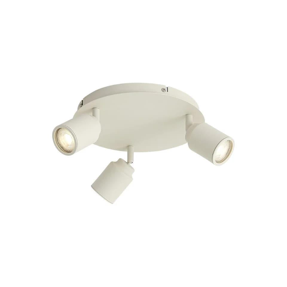 QAZQA LED Aufbaustrahler Ducha Beige GU10 Modern - Bild 2