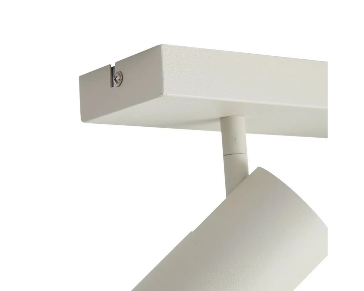 Qazqa LED Aufbaustrahler Renna Beige Modern 2-flammig Metall - Bild 4