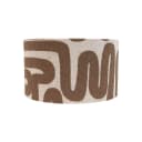 QAZQA Lampenschirm Cilinder Braun Beige Stoff Bild 4